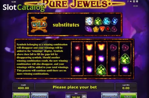 Πίνακας πληρωμών 2. Pure Jewels Κουλοχέρης