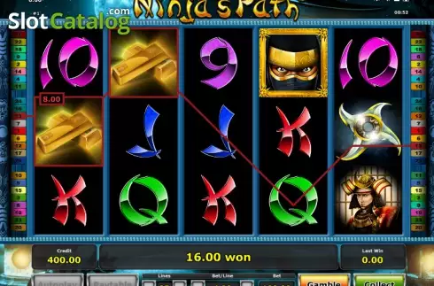 Νίκη. Ninja´s Path Κουλοχέρης