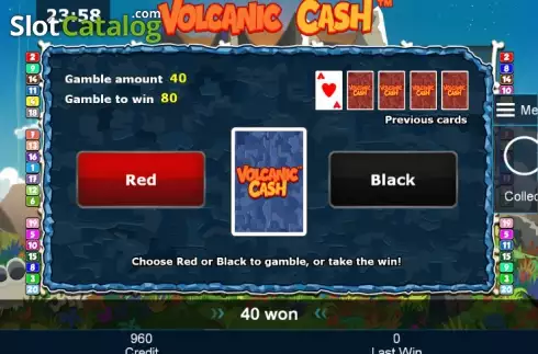 Διπλασιάστε. Volcanic Cash Κουλοχέρης 