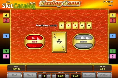 Διπλασιάστε. Sizzling Gems Κουλοχέρης