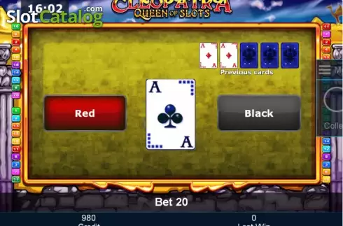 Διπλασιάστε. Cleopatra Queen of Slots (Green Tube) Κουλοχέρης