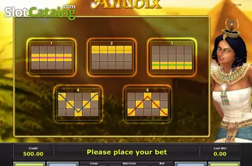 Πίνακας πληρωμών 2. Anubix (iGaming2go) Κουλοχέρης