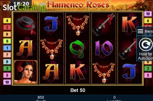 Ροδέλες. Flamenco Roses Κουλοχέρης