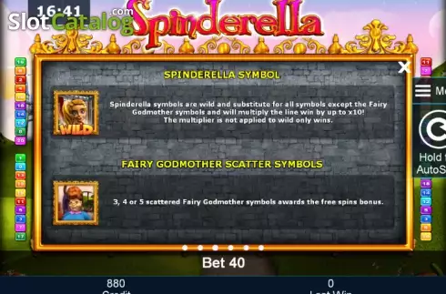 Πίνακας πληρωμών 3. Spinderella Κουλοχέρης 