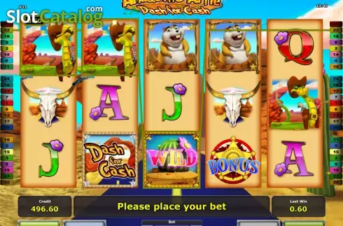Αγριος. Armadillo Artie Dash for Cash Κουλοχέρης