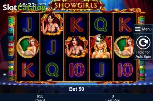 Ροδέλες. Showgirls Κουλοχέρης