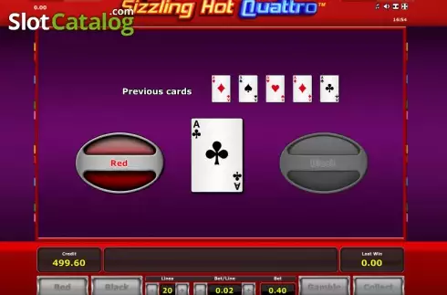Διπλασιάστε. Sizzling Hot Quattro Κουλοχέρης