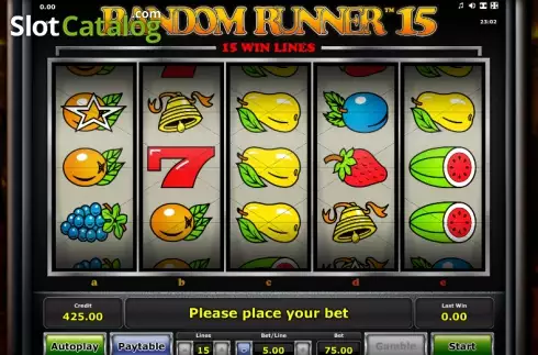 Ροδέλες. Random Runner 15 Κουλοχέρης 