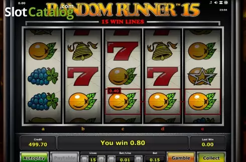 Νίκη. Random Runner 15 Κουλοχέρης 