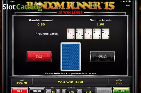 Διπλασιάστε. Random Runner 15 Κουλοχέρης 