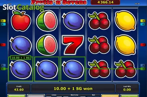 Νίκη. Fruits´n Sevens Κουλοχέρης