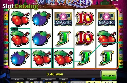 Νίκη. Win Wizard Κουλοχέρης