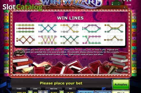Πίνακας πληρωμών 3. Win Wizard Κουλοχέρης