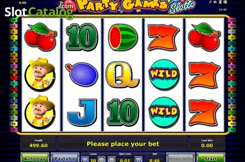 Ροδέλες. Party Games Slotto Κουλοχέρης