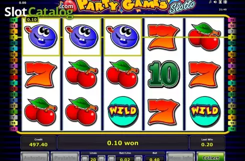 Νίκη. Party Games Slotto Κουλοχέρης