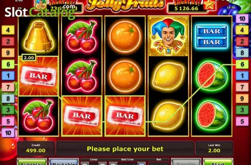 Νίκη. Jolly Fruits Κουλοχέρης