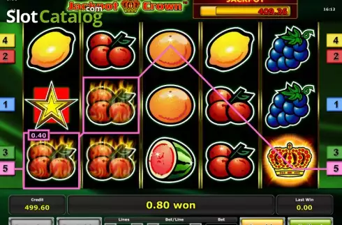 Νίκη. Jackpot Crown Κουλοχέρης