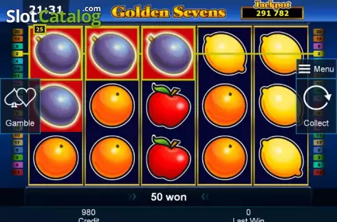 Νίκη. Golden Sevens (Green Tube) Κουλοχέρης