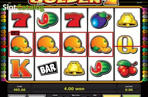 Νίκη. Golden 7 (Green Tube) Κουλοχέρης 