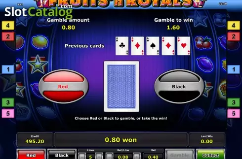 Διπλασιάστε. Fruits´n Royals Κουλοχέρης