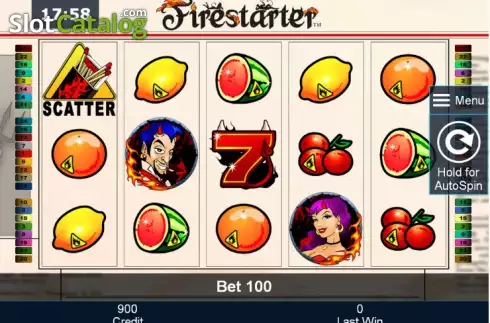 Ροδέλες. Firestarter Κουλοχέρης