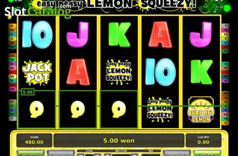 Νίκη. Easy peasy Lemon squeezy Κουλοχέρης