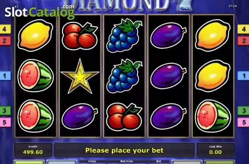 Ροδέλες. Diamond 7 (Greentube) Κουλοχέρης 