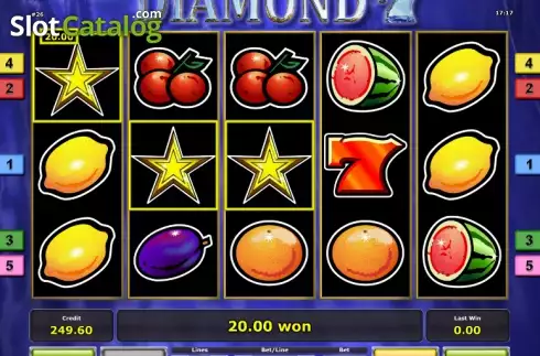 Σκορπίζω. Diamond 7 (Greentube) Κουλοχέρης 
