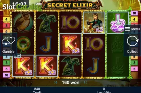 Πολλαπλασιαστής. Secret Elixir Κουλοχέρης