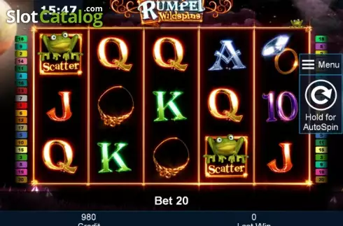 Ροδέλες. Rumpel Wildspins Κουλοχέρης