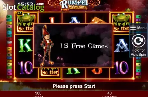 Δωρεάν περιστροφές. Rumpel Wildspins Κουλοχέρης
