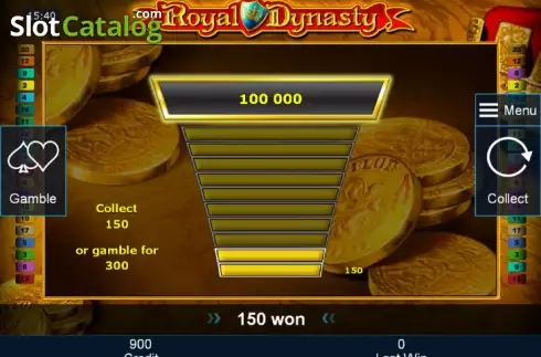 Διπλασιάστε. Royal Dynasty Κουλοχέρης
