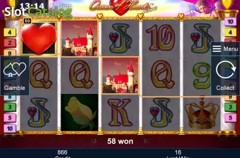 Αγριος. Queen of Hearts deluxe Κουλοχέρης