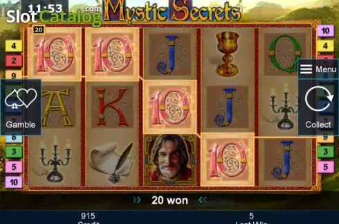 Νίκη. Mystic Secrets Κουλοχέρης