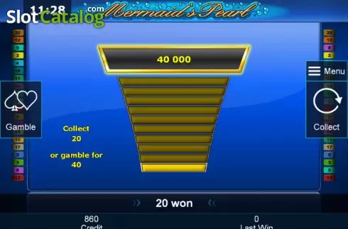 Διπλασιάστε. Mermaid's Pearl (Novomatic) Κουλοχέρης