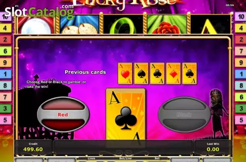 Διπλασιάστε. Lucky Rose Κουλοχέρης