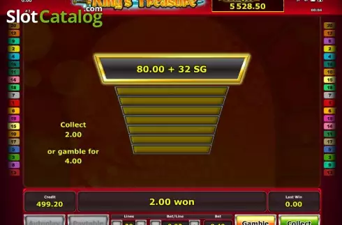 Διπλασιάστε. King´s Treasure Κουλοχέρης