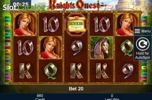 Ροδέλες. Knights Quest Κουλοχέρης
