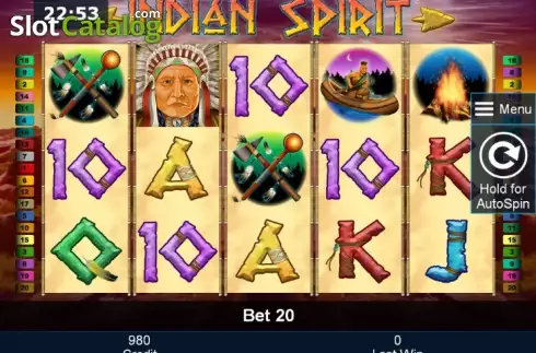 Ροδέλες. Indian Spirit Κουλοχέρης