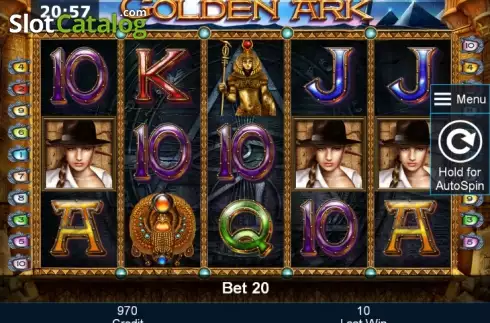 Ροδέλες. Golden Ark Κουλοχέρης
