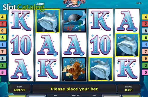 Ροδέλες. Dolphin's Pearl Κουλοχέρης
