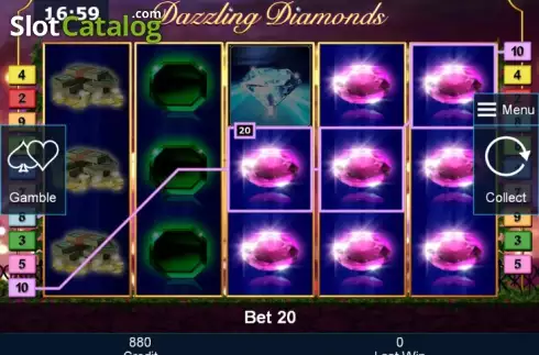 Νίκη. Dazzling Diamonds Κουλοχέρης