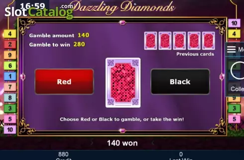 Διπλασιάστε. Dazzling Diamonds Κουλοχέρης