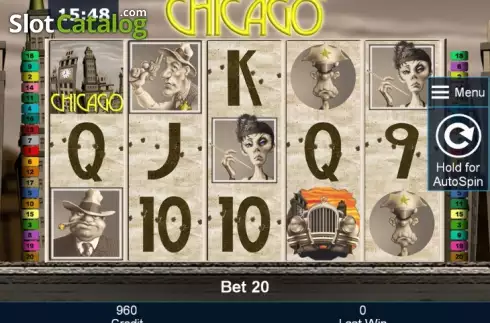 Ροδέλες. Chicago (Green Tube) Κουλοχέρης 