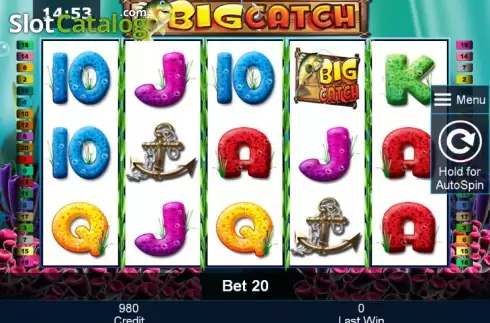 Ροδέλες. Big Catch (Novomatic) Κουλοχέρης