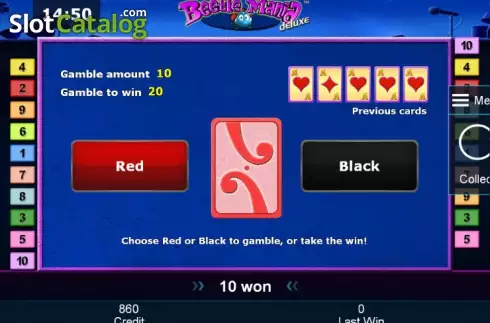Διπλασιάστε. Beetle Mania deluxe Κουλοχέρης 