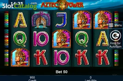 Ροδέλες. Aztec Power Κουλοχέρης