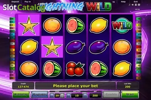 Οθόνη4. Lightning Wild Κουλοχέρης