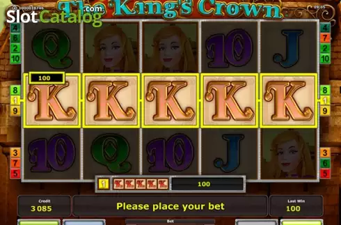 Οθόνη 1. The King's Crown Κουλοχέρης