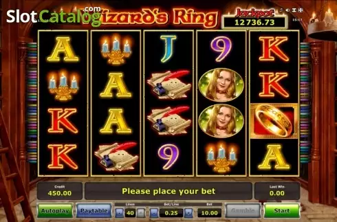 Οθόνη2. Wizard's Ring Κουλοχέρης